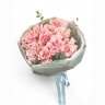 9 больших ароматных роз Pink Mondial 