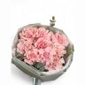 9 больших ароматных роз Pink Mondial 